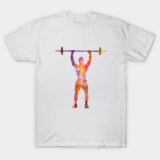 body buiding man isolated T-Shirt